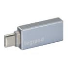 Legrand - Adaptateur USB Type-A vers USB Type-C,2400mA