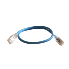 Legrand - Cordon RJ45 LCS3 cat. 6 Haute Densité F/UTP blindé 100ohms - 0,5m -LSOH bleu