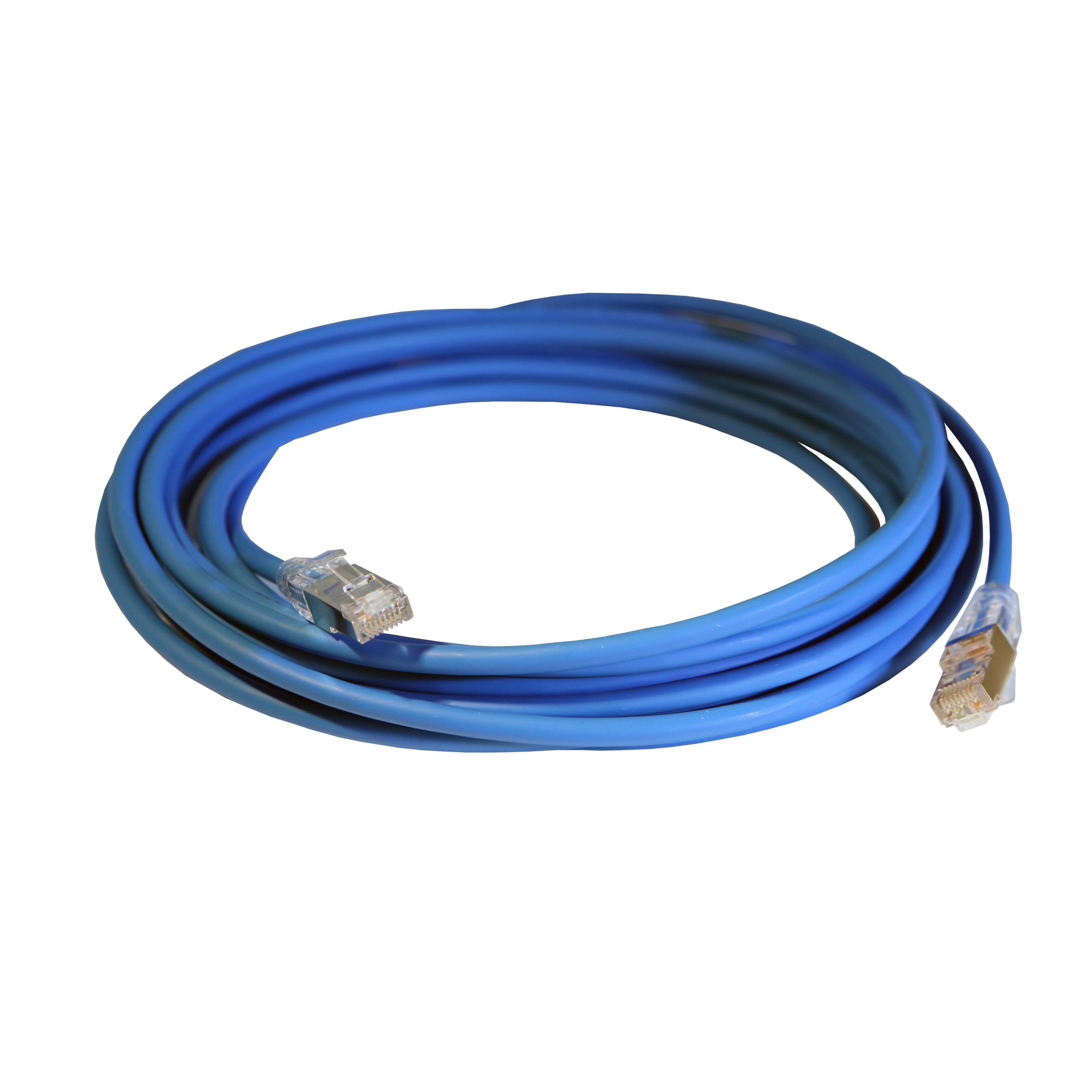 Legrand - Cordon RJ45 LCS3 catégorie 6 Haute Densité F/UTP blindé 100ohms - 5m - LSOH bleu