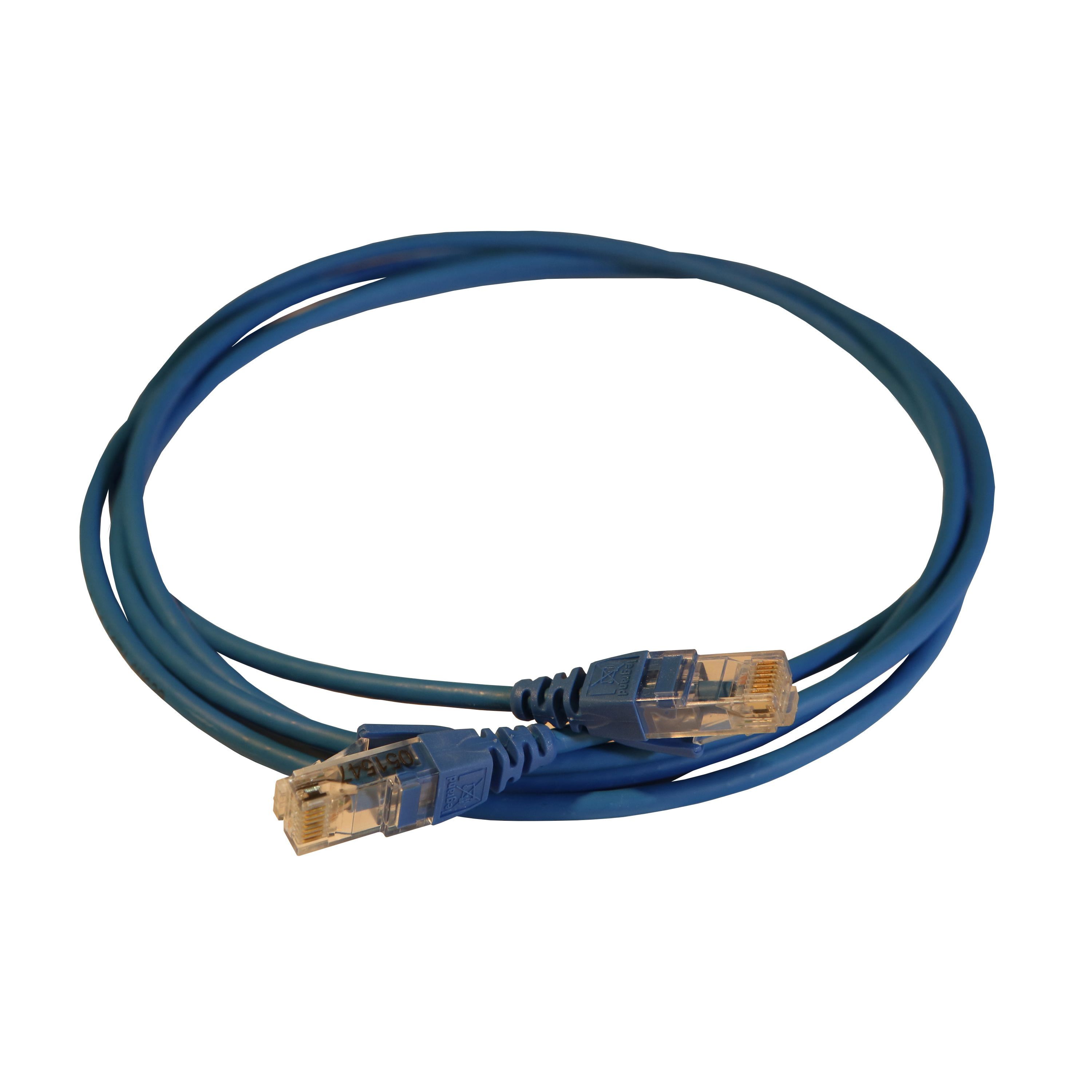 Legrand - Cordon RJ45 LCS3 cat. 6 Haute Densité U/UTP écranté 100ohms - 2m - LSOH bleu