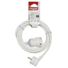 Legrand - Rallonge domestique 2P+T avec éclips de protection longueur 3m - blanc