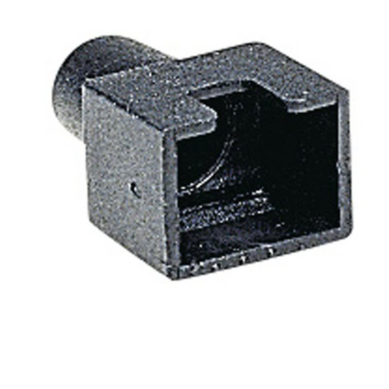 Legrand - Manchon noir pour fiches RJ45 pour cable rond