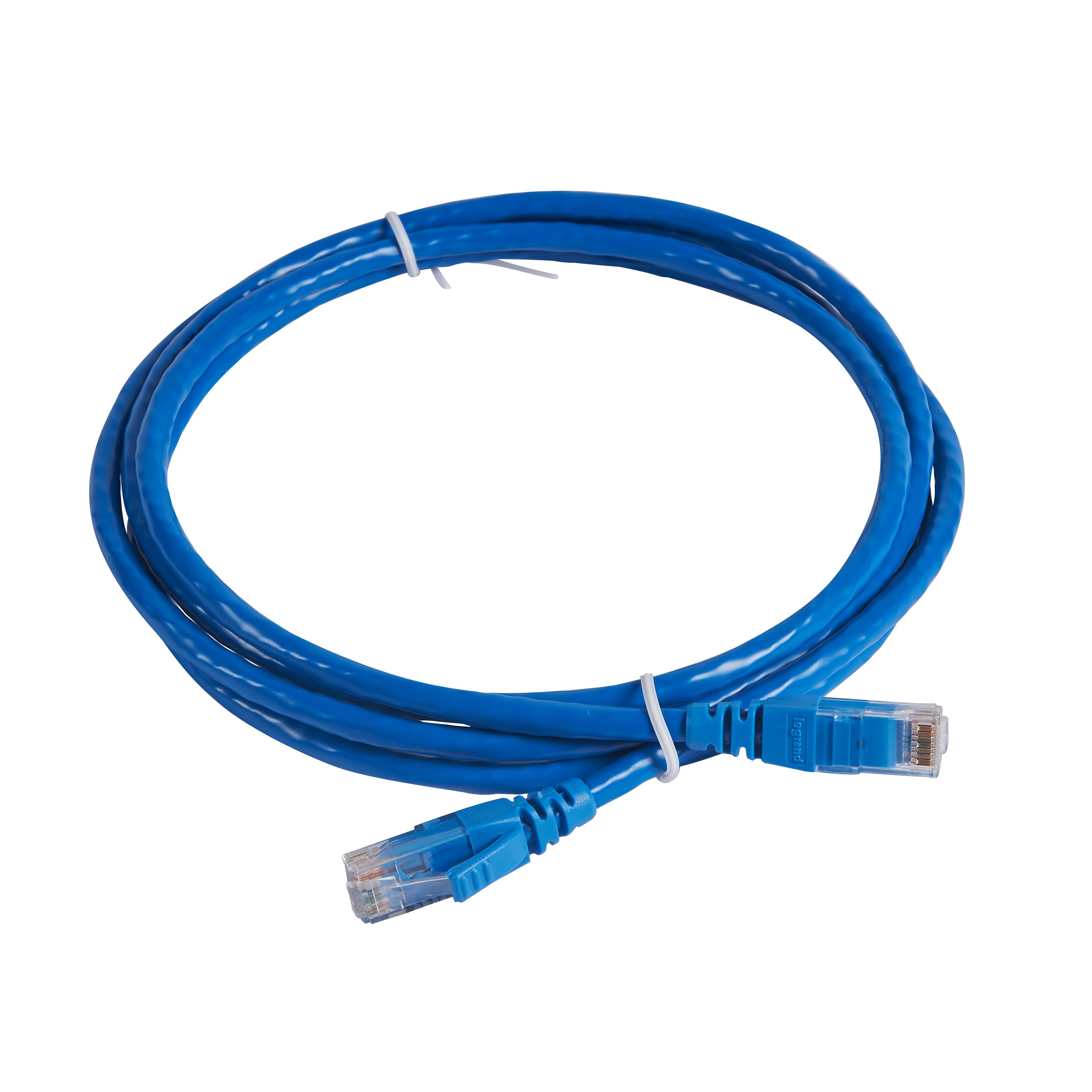 Legrand - Cordon de brassage RJ45 - Cat.6 - U/UTP sans écran - L. 2 m - PVC - LCS²
