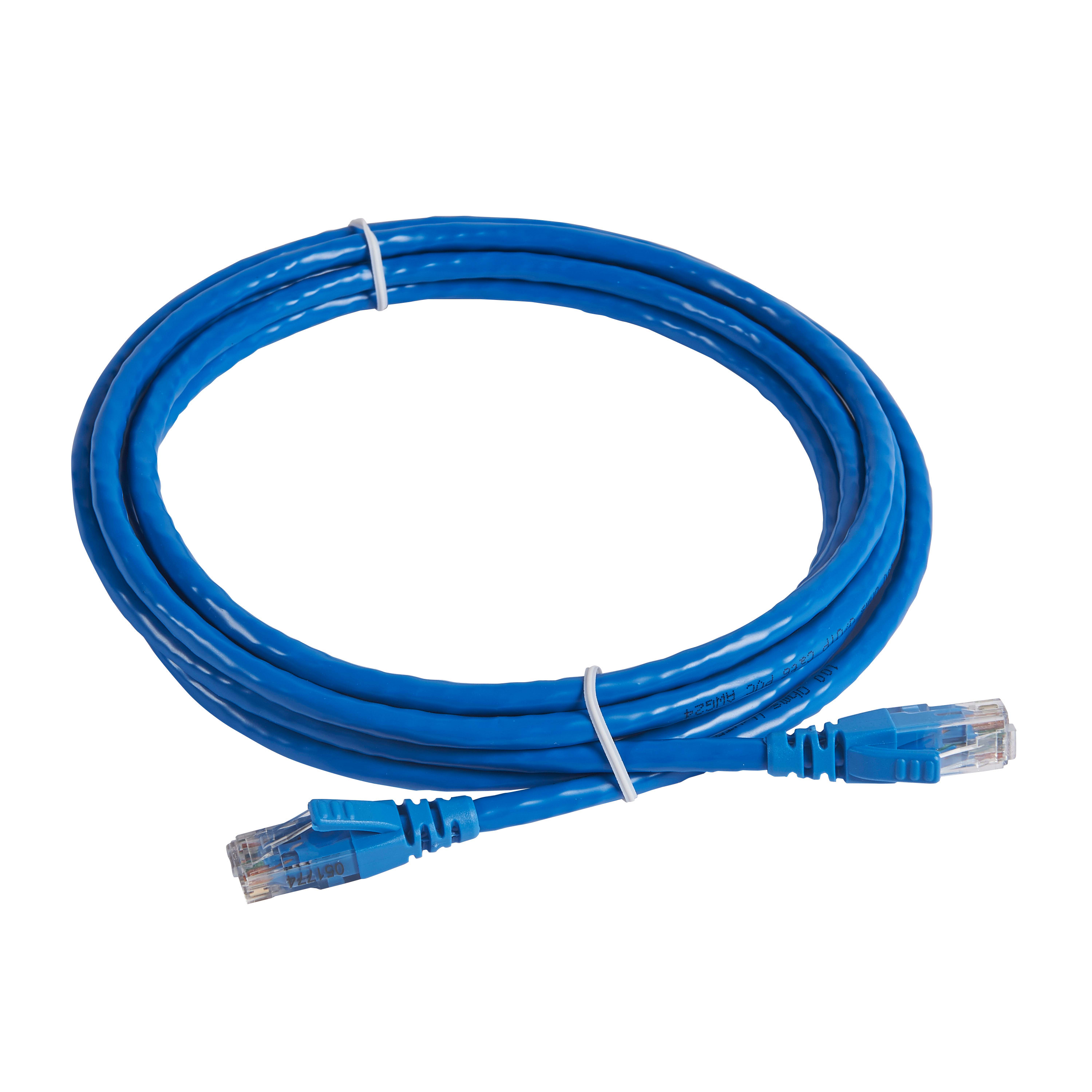 Legrand - Cordon de brassage RJ45 - Cat.6 - U/UTP sans écran - L. 3m - PVC - LCS²