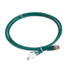 Legrand - Cordon de brassage RJ45 - LSOH- cat.6A - 100 ohms - S/FTP blindé- L. 1 m -vert