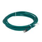 Legrand - Cordon de brassage RJ45 - LSOH- cat.6A - 100 ohms - S/FTP blindé- L. 3m -vert