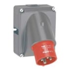 Legrand - Fiche inclinée Hypra IP44 16A - 380V~ à 415V~ - 3P+T - plastique
