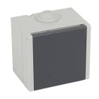 Legrand - Prise étanche 3P+N+T à volet Plexo 20A 400V IP44 IK08 saillie - gris
