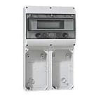 Legrand - Embase P17 - recevant plastron 220x125 - rail 12 modules - 4 socles 16A