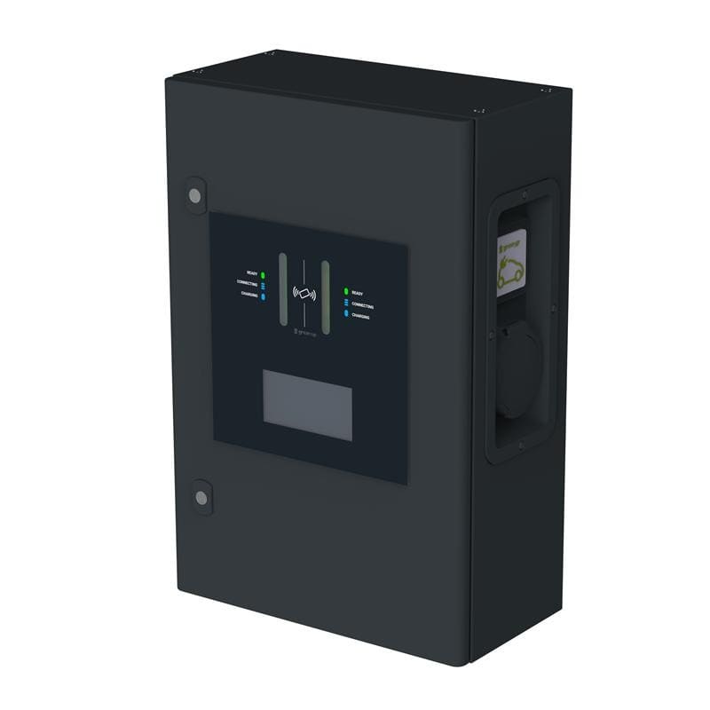 Legrand - Green'Up Control borne de recharge metal 7/22kW Mode 2 + 3 pour 1 vehicule
