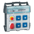 Legrand - Coffret de chantier P17 IP44 IK09 - 40A - 400V~~ - 4xNFC + 1x3P+N+T