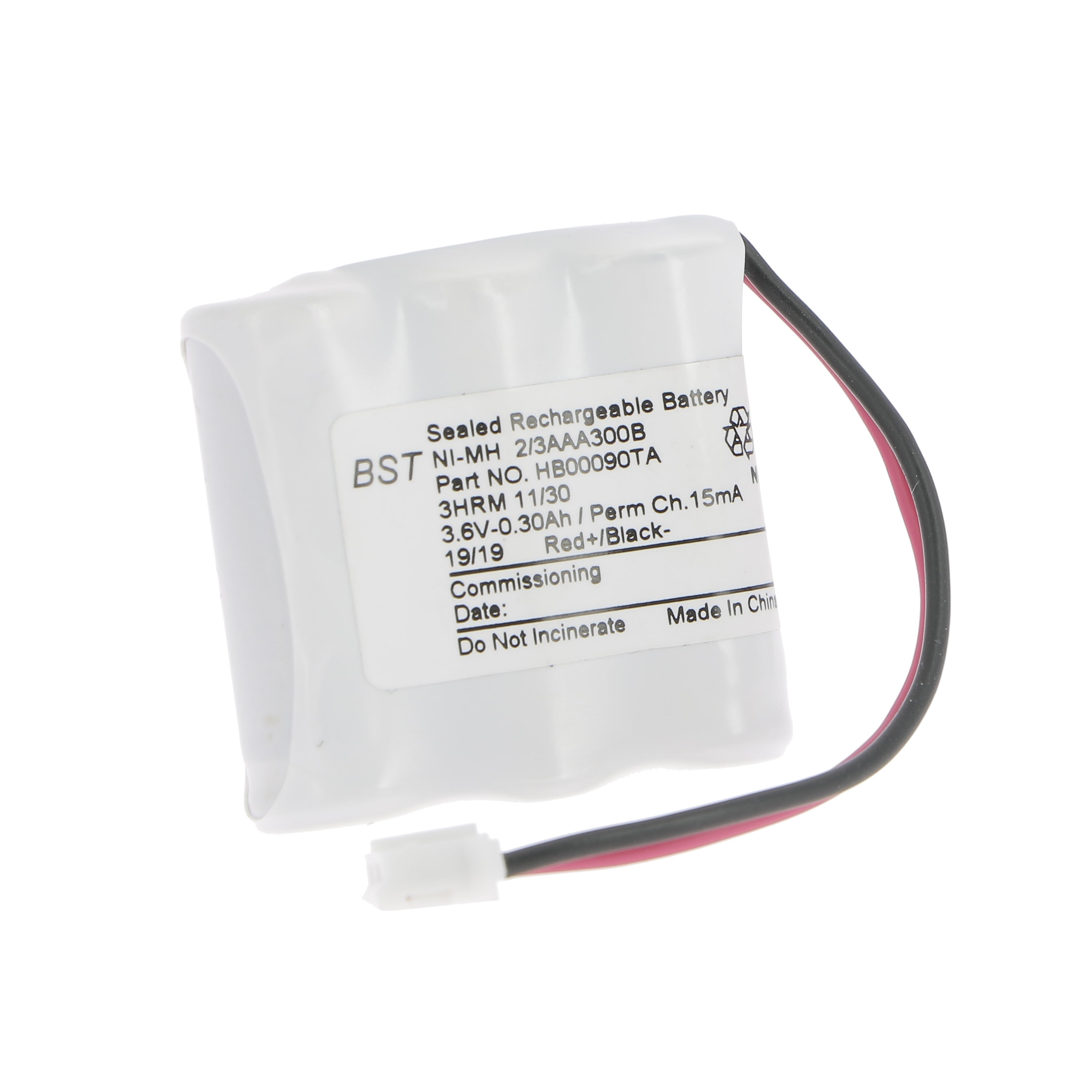 Legrand - Batterie 3 éléments AAA Ni-MH 3x1,2V 0,3Ah