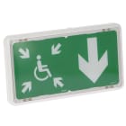 Legrand - BAES d'évacuation DBR à LEDs 45lm 1h plastique IP43 IK07 SATI Adressable
