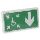 Legrand - BAES d'évacuation DBR à LEDs 45lm 1h plastique IP43 IK07 SATI Adressable