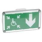 Legrand - BAES d'évacuation DBR à LEDs 45lm 1h plastique IP66 IK10 SATI Adressable