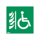 Legrand - Etiquette de signalisation amovible et recyclable pour espace attente sécurisé