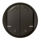 Legrand - Enjoliveur Céliane with Netatmo pour commande sans fil 4 scénarios - graphite