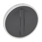 Legrand - Enjoliveur étroit Céliane pour interrupteur/va-et-vient/poussoir lum - graphite