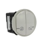 Legrand - Commande Céliane Ne pas Déranger et Faire la Chambre avec enjoliveur blanc