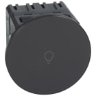 Legrand - Interrupteur ou va-et-vient Céliane Surface tactile avec neutre 1000 W -graphite