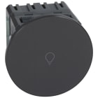 Legrand - Interrupteur ou va-et-vient Céliane Surface tactile avec neutre 1000 W -graphite