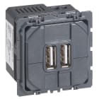 Legrand - Prise double USB Céliane - Type-A 2,4A 12W