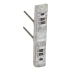 Legrand - Voyant lum 12V, 24V ou 48V Easy-Led brochable à LEDs blanches pour méca Mosaic