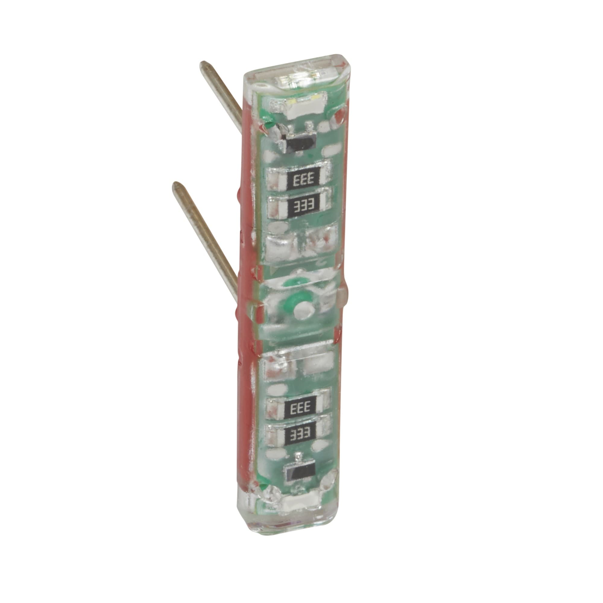 Legrand - Voyant témoin 230V phase distribuée Mosaic Easy-Led brochable - LEDs blanches
