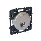Legrand - Prise RJ45 catégorie 6 STP Céliane avec enjoliveur titane et support