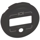 Legrand - Enjoliveur Céliane pour prise HD15 et Jack 3,5mm - finition graphite