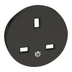 Legrand - Enjoliveur Céliane prise de courant 2P+T standard BS - graphite