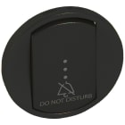 Legrand - Enjoliveur hôtel Céliane inter/va-et-vient + symbole Ne pas déranger -graphite