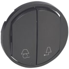 Legrand - Enjoliveur Céliane pour commande de lampes d'entrée ou bureau hôtel - graphite