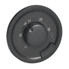 Legrand - Enjoliveur Céliane pour thermostat d'ambiance - finition graphite