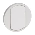 Legrand - Enjoliveur large Céliane pour interrupteur, va-et-vient ou poussoir Soft - blanc