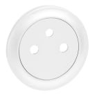 Legrand - Enjoliveur Céliane pour prise de courant 2P+T Surface - Blanc