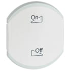 Legrand - Enjoliveur double Céliane 2 pictogrammes - blanc