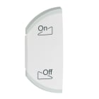 Legrand - Enjoliveur gauche Céliane éclairage et diffusion sonore - blanc