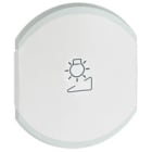 Legrand - Enjoliveur double Céliane variation - blanc