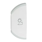 Legrand - Enjoliveur simple Céliane variation montage gauche - blanc