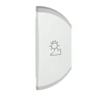 Legrand - Enjoliveur simple Céliane variation montage droite - blanc