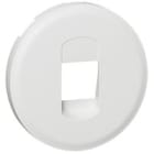 Legrand - Enjoliveur Céliane pour prise haut parleur simple - Blanc