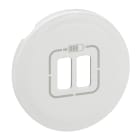 Legrand - Enjoliveur Céliane pour prise double USB Type-A et Type-C - Blanc