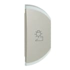Legrand - Enjoliveur simple Céliane variation montage droite - titane