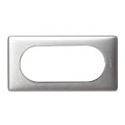 Legrand - Plaque Céliane Métal 4 à 5 modules - finition Aluminium