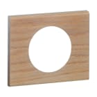 Legrand - Plaque Céliane Matières 1 poste - finition Chêne Blanchi