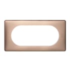 Legrand - Plaque Céliane Métal 4 à 5 modules - finition Copper