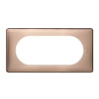 Legrand - Plaque Céliane Métal 4 à 5 modules - finition Copper