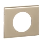 Legrand - Plaque Céliane Matières 1 poste - finition Nickel Velours