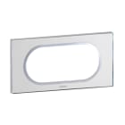 Legrand - Plaque Celiane Matieres 4 a 5 modules - finition Verre Miroir